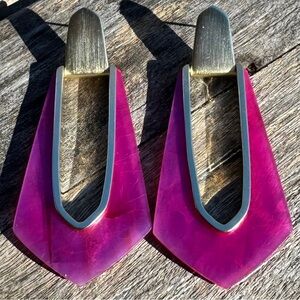 Kendra Scott Kiernan Elongated Drop Earrings | Azalea Illusion | Rare
